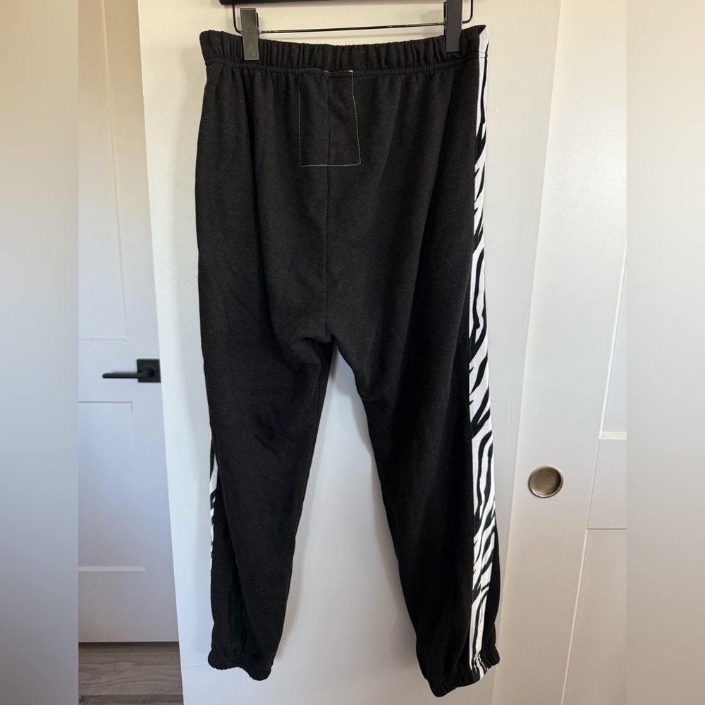 Aviator Nation Zebra Stripe Sweatpants Men’s Size XL (Unisex) - Picture 7 of 7